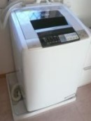 洗濯機排水のつまり･･･東京都目黒区（アパート2階）