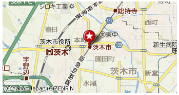 茨木市の周辺地図