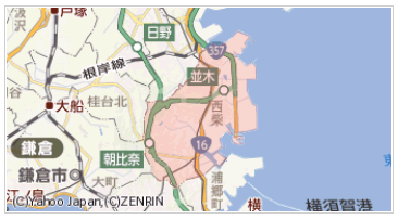 横浜市金沢区の周辺地図