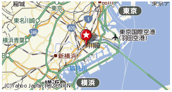川崎市の周辺地図