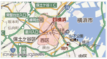 横浜市西区の周辺地図