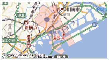 横浜市鶴見区の周辺地図