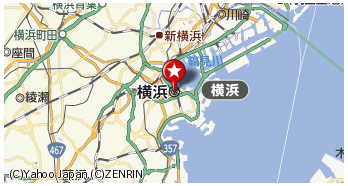 横浜市の周辺地図